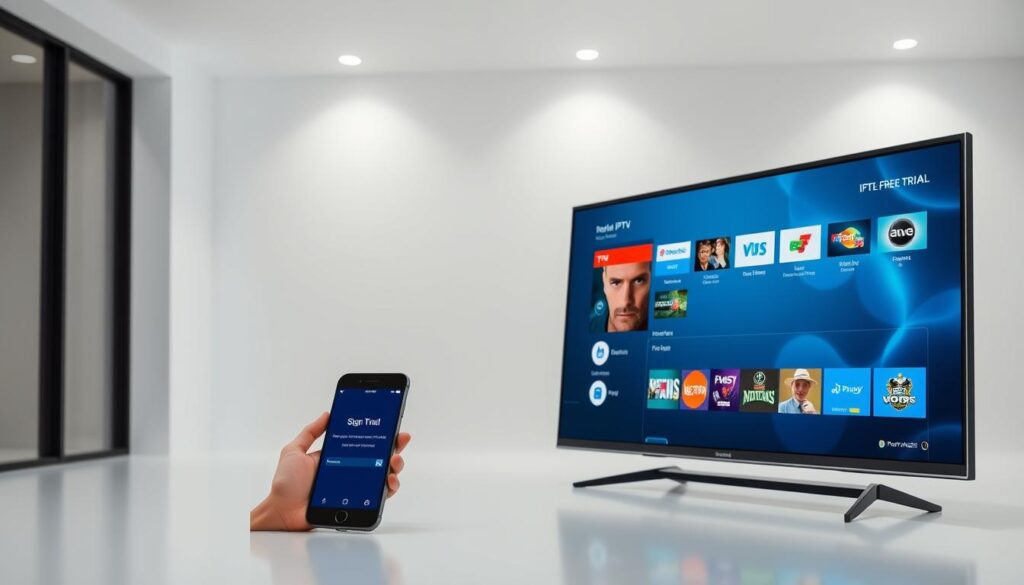 IPTV subscription with free trial